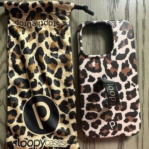 Loopy Cases Leopard Print iPhone 14/15pro